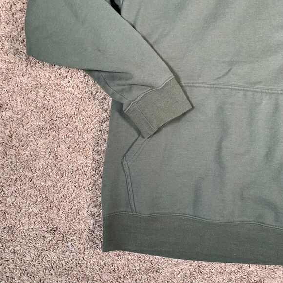 O'Neill Olive Green Graphic Hoodie Mens L Sweatshirt Surf Wave Skate Y2K - Picture 4 of 10